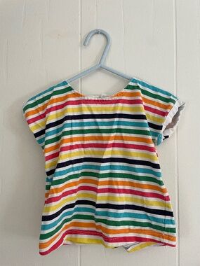 Hanna Andersson Fun Striped Baby Shirt